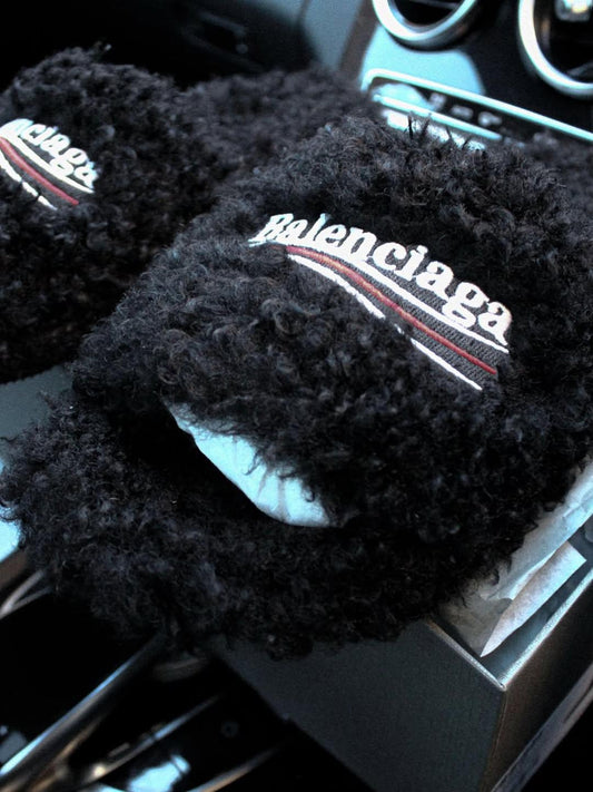 Balenciaga Furry Slides