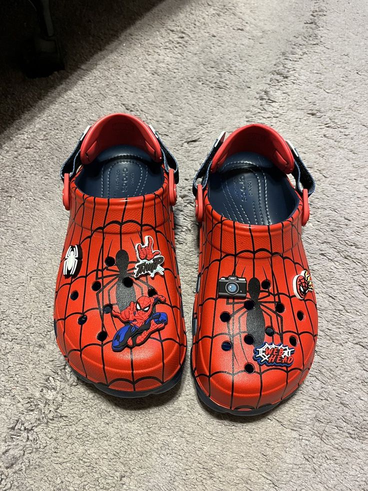 Spiderman Crocs