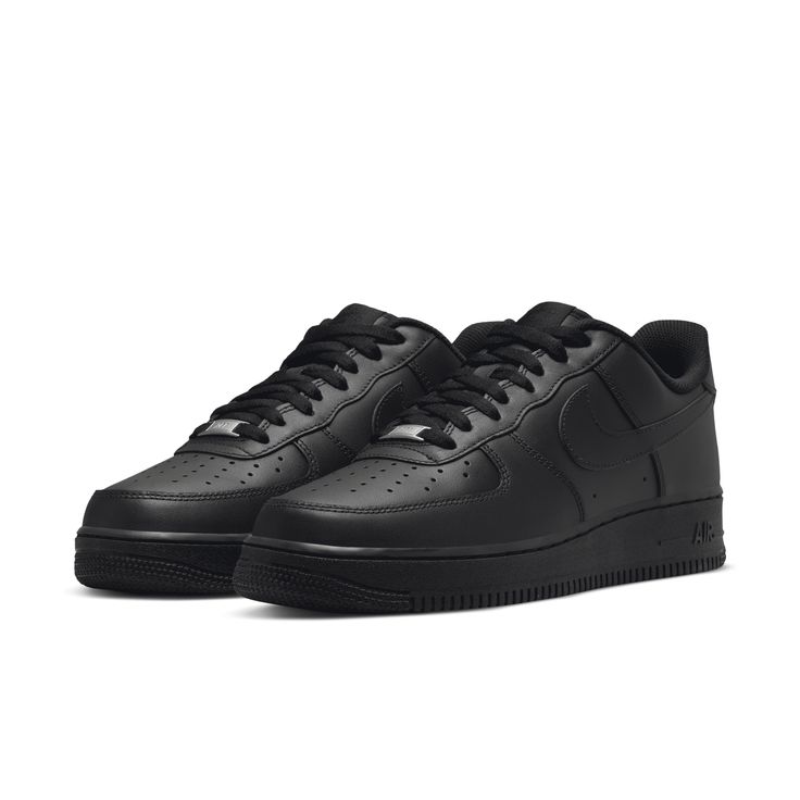 Black Airforce 1s